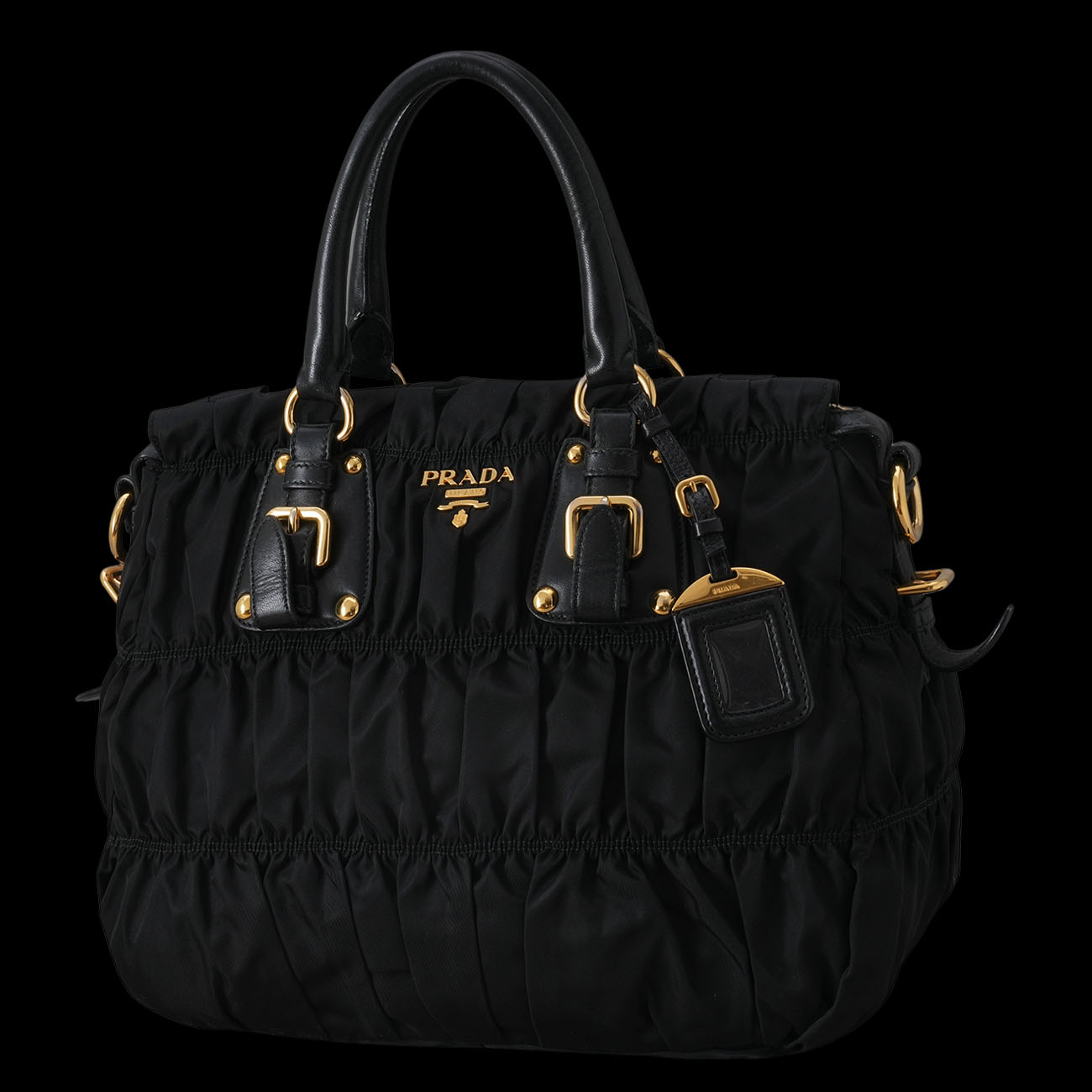 PRADA(USED)프라다 고프레 토트백