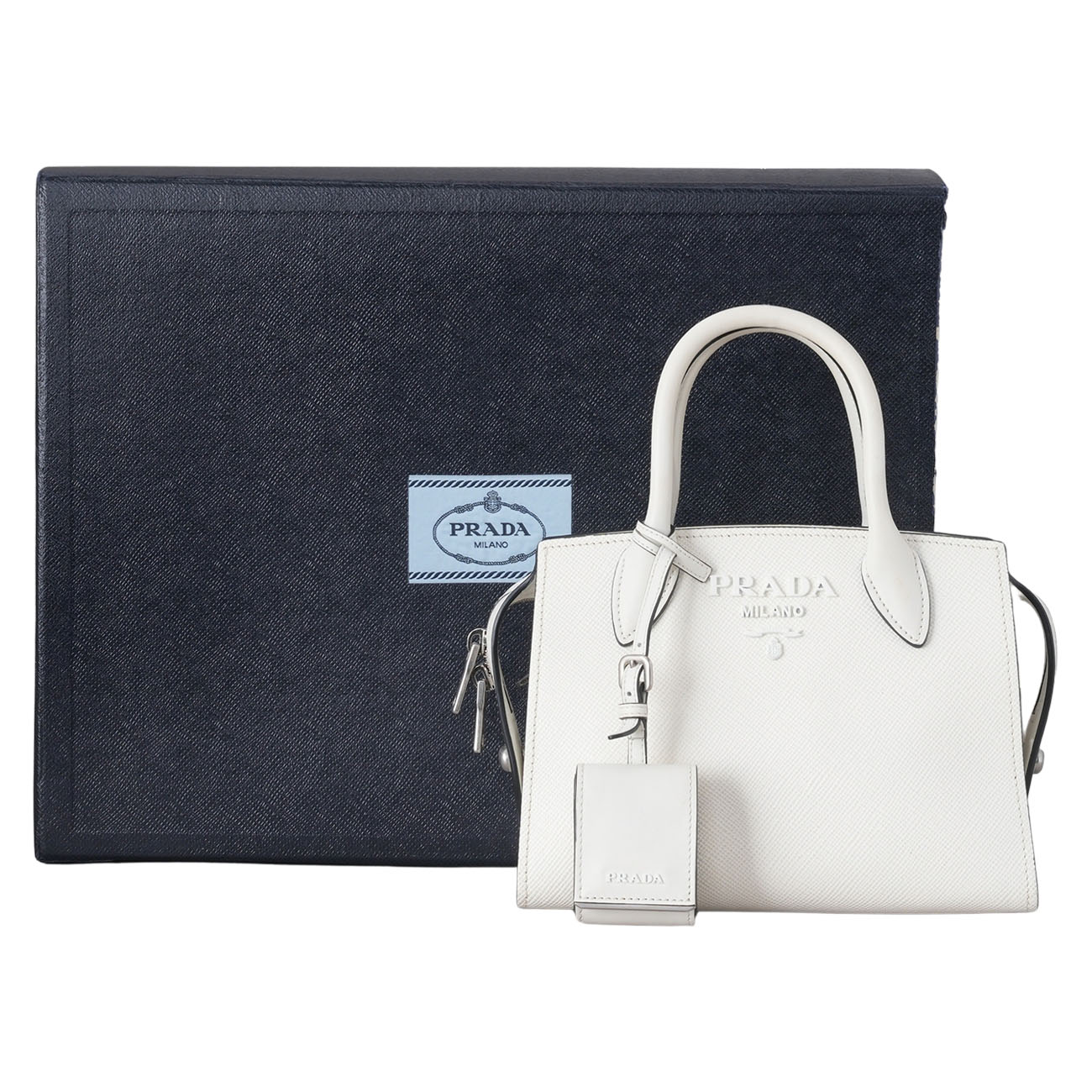 PRADA(USED)프라다 1BA269 사피아노 토트겸 숄더백