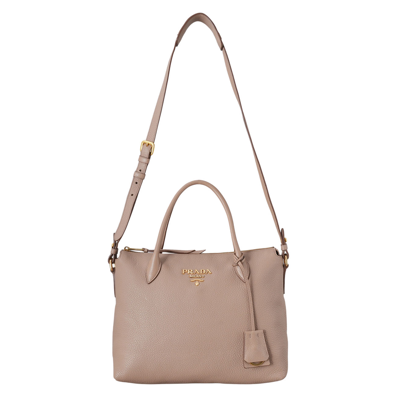 PRADA(USED)프라다 1BA157 비텔로 다이노 토트겸 숄더백