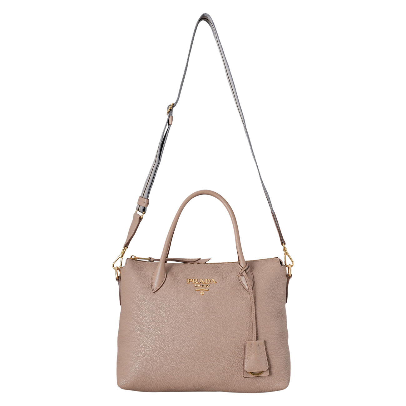 PRADA(USED)프라다 1BA157 비텔로 다이노 토트겸 숄더백