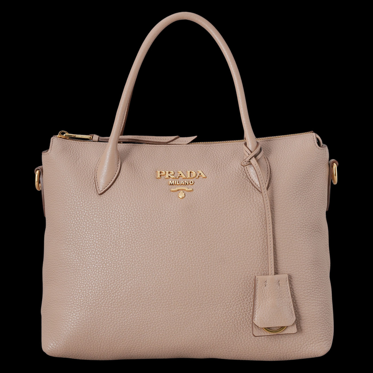 PRADA(USED)프라다 1BA157 비텔로 다이노 토트겸 숄더백