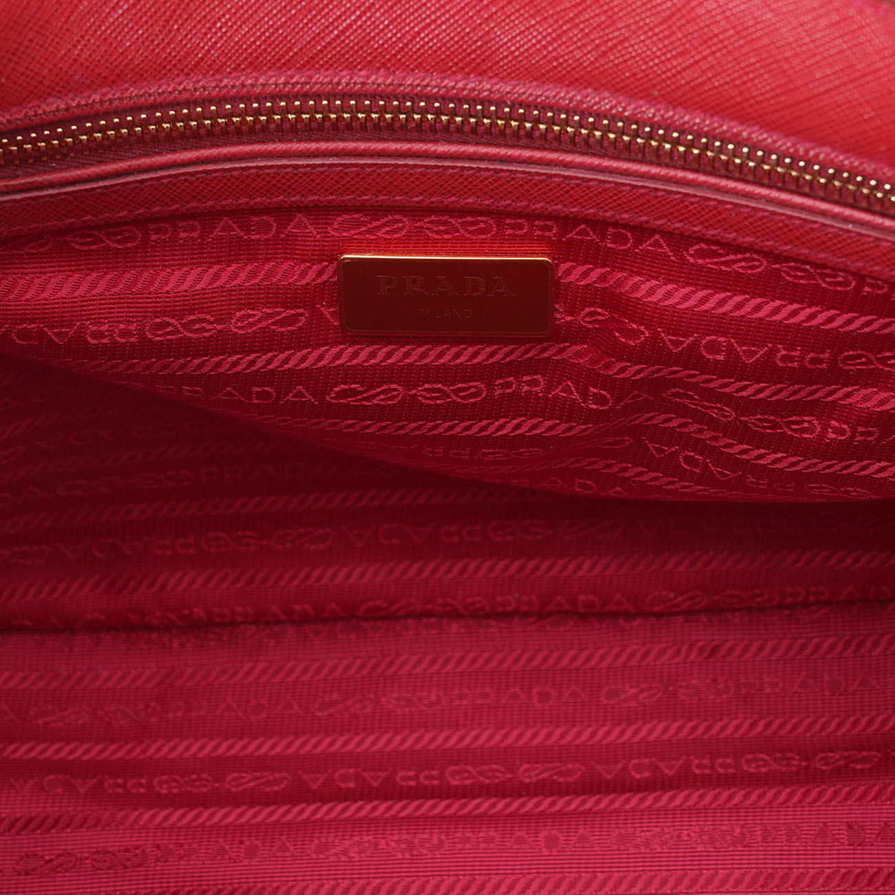 PRADA(USED)프라다 BN1801 사피아노 럭스 토트백