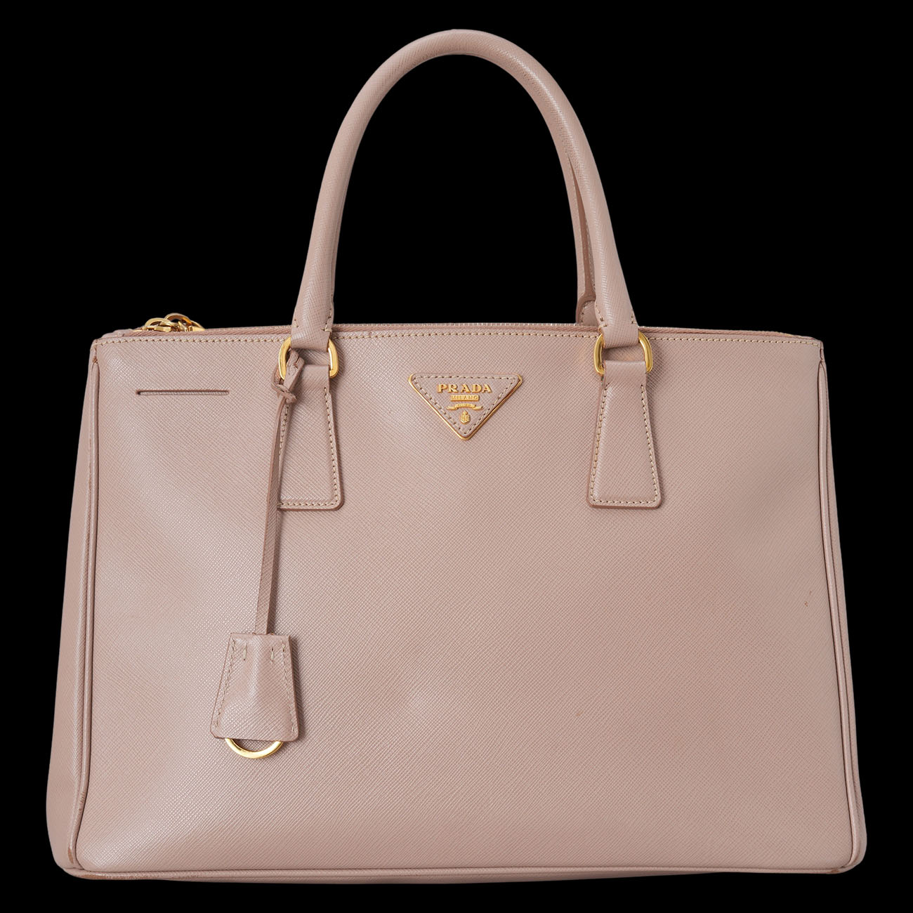 PRADA(USED)프라다 사피아노 럭스 토트겸 숄더백