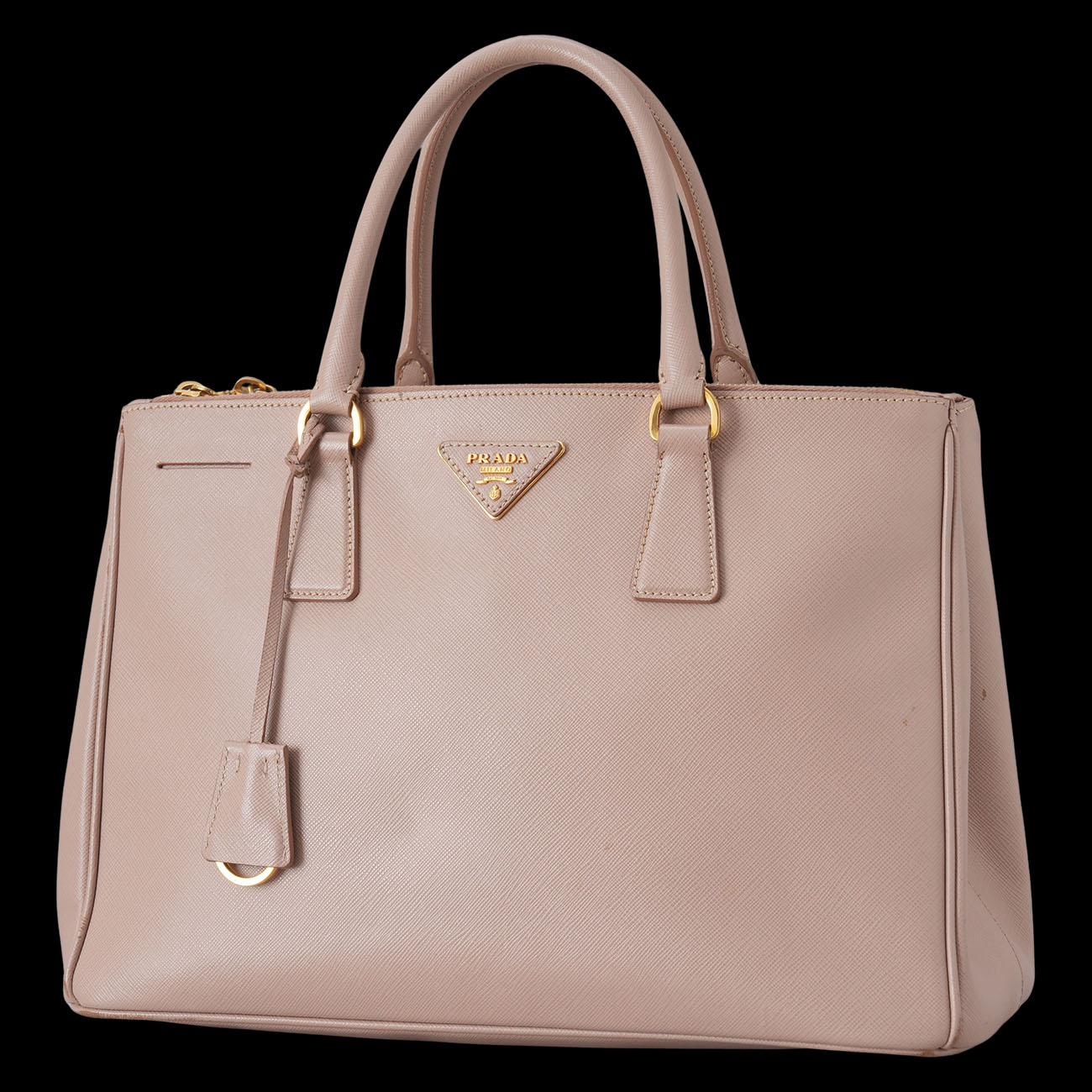 PRADA(USED)프라다 사피아노 럭스 토트겸 숄더백