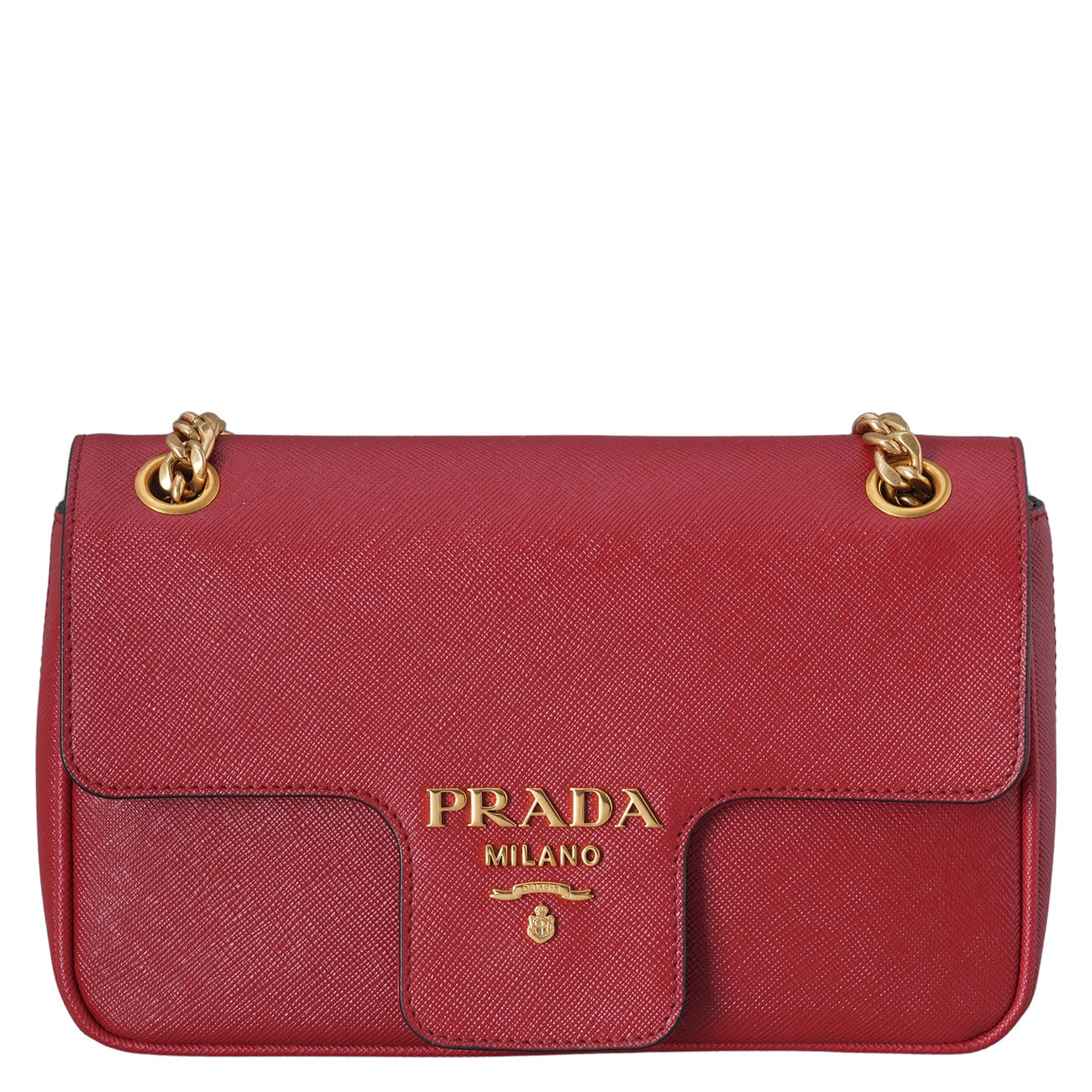 PRADA(USED)프라다 1BD193 사피아노 체인 숄더백