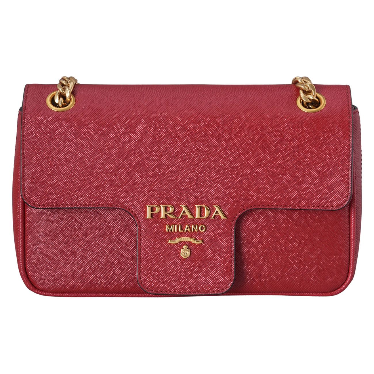 PRADA(USED)프라다 1BD193 사피아노 체인 숄더백