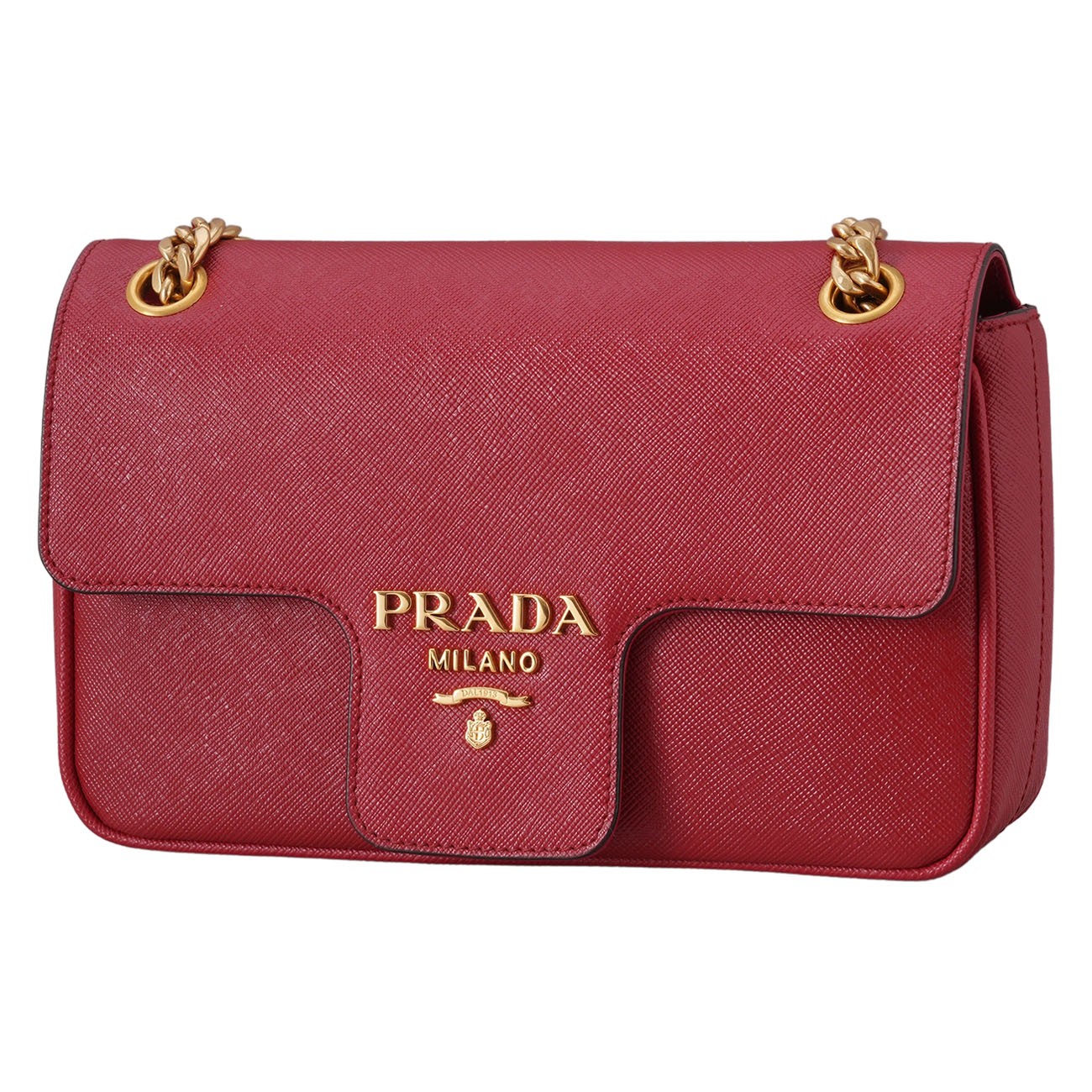PRADA(USED)프라다 1BD193 사피아노 체인 숄더백