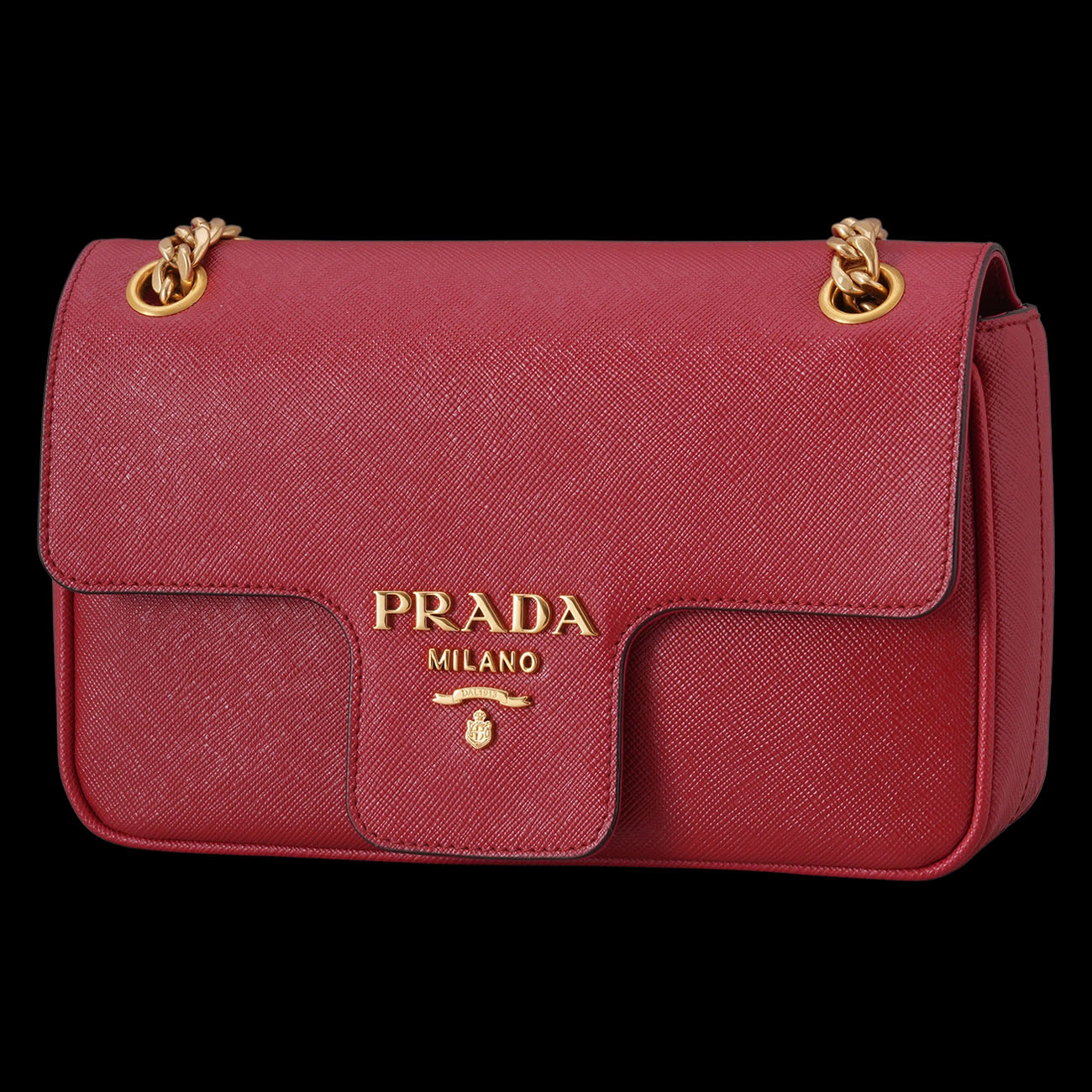 PRADA(USED)프라다 1BD193 사피아노 체인 숄더백