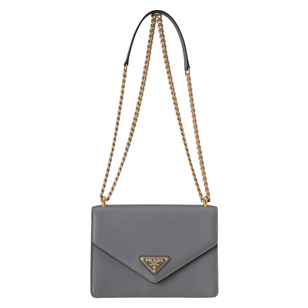 PRADA(USED)프라다 1BD200 사피아노 체인백