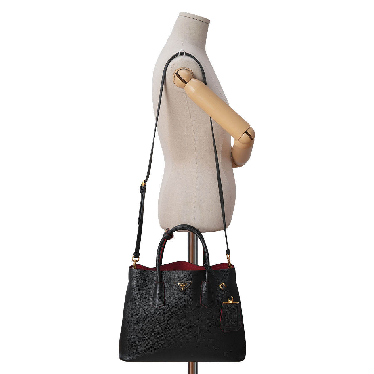 PRADA(USED)프라다 BN2775 사피아노 두블레