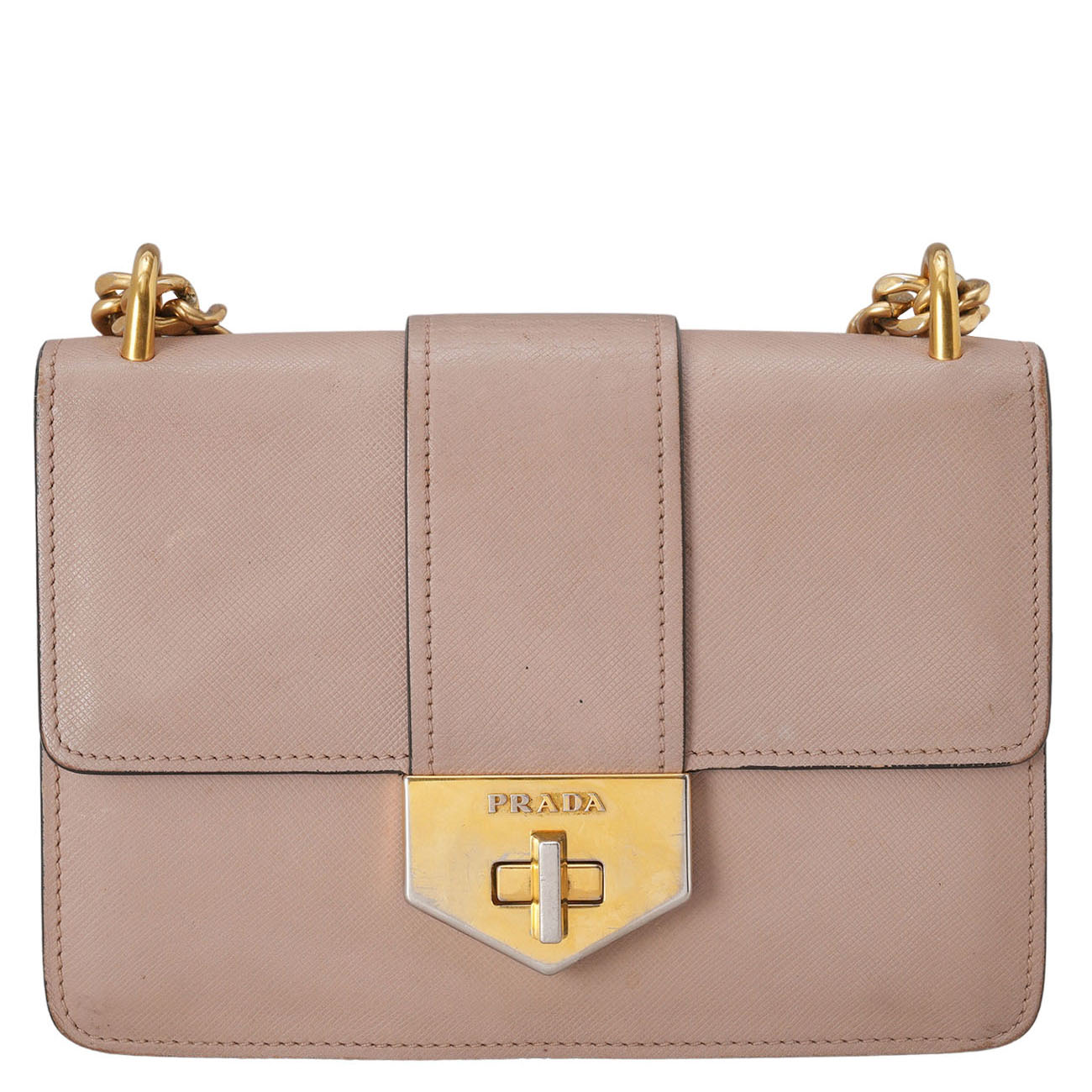 PRADA(USED)프라다 사피아노 체인 숄더백