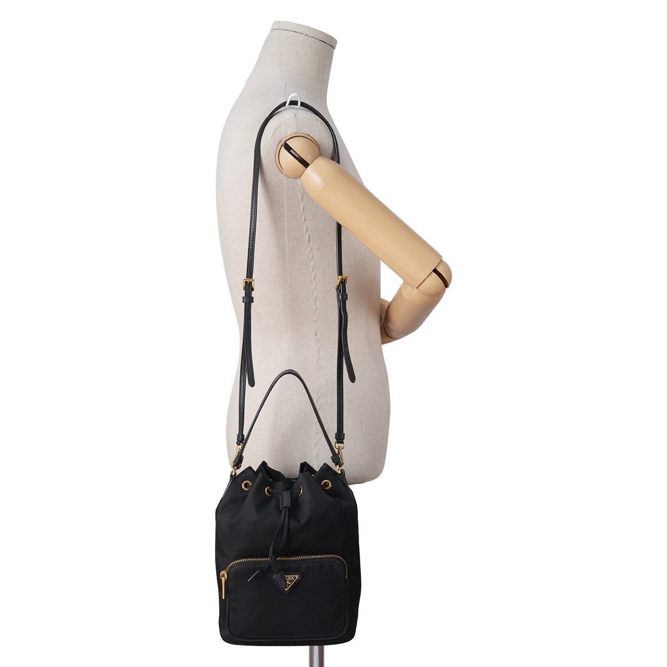 PRADA(USED)프라다 나일론 버킷백