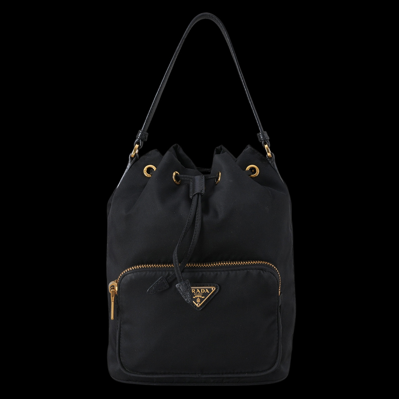 PRADA(USED)프라다 나일론 버킷백