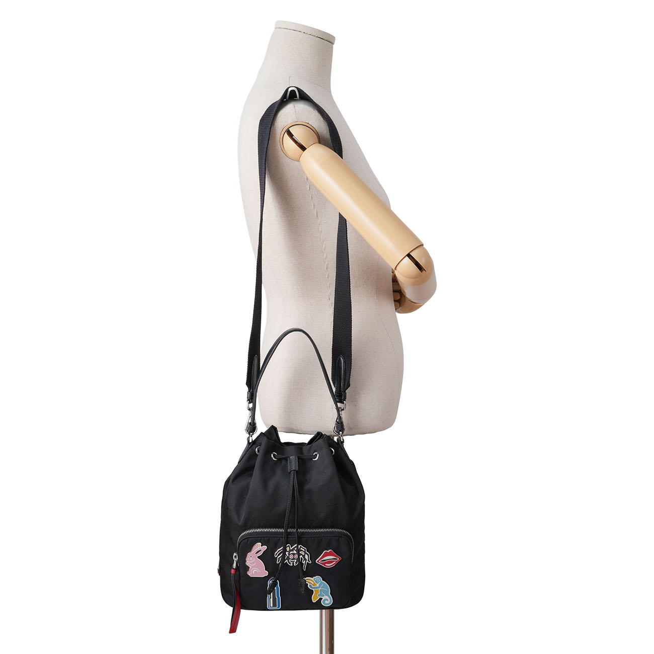 PRADA(USED)프라다 나일론 버킷백