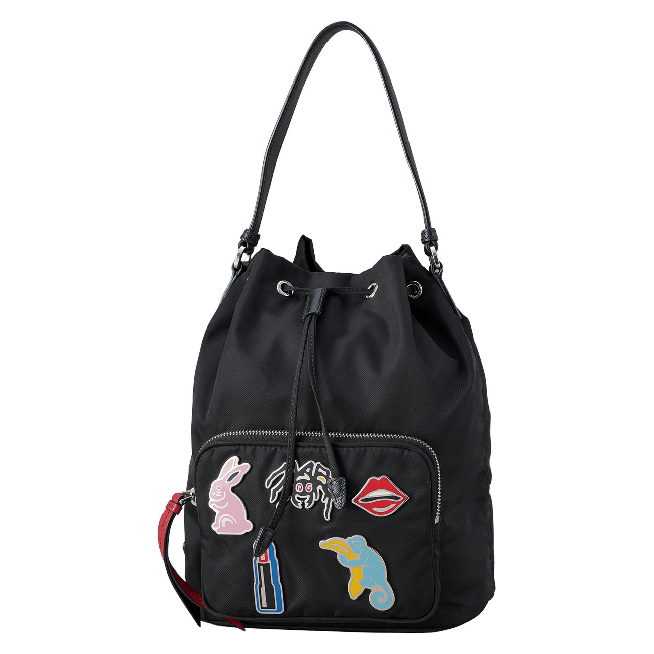 PRADA(USED)프라다 나일론 버킷백