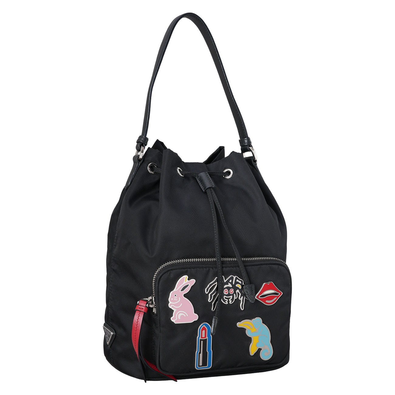 PRADA(USED)프라다 나일론 버킷백