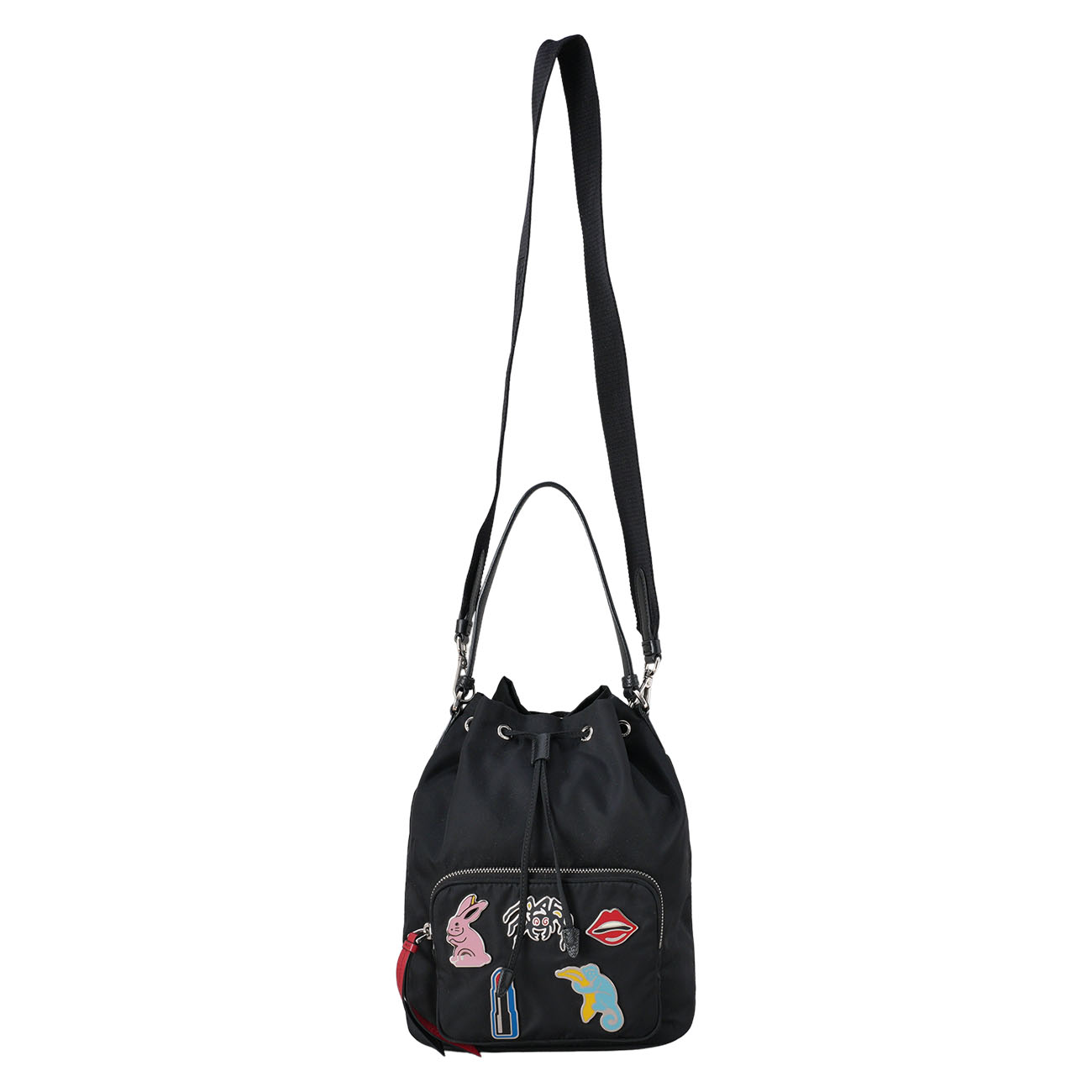 PRADA(USED)프라다 나일론 버킷백