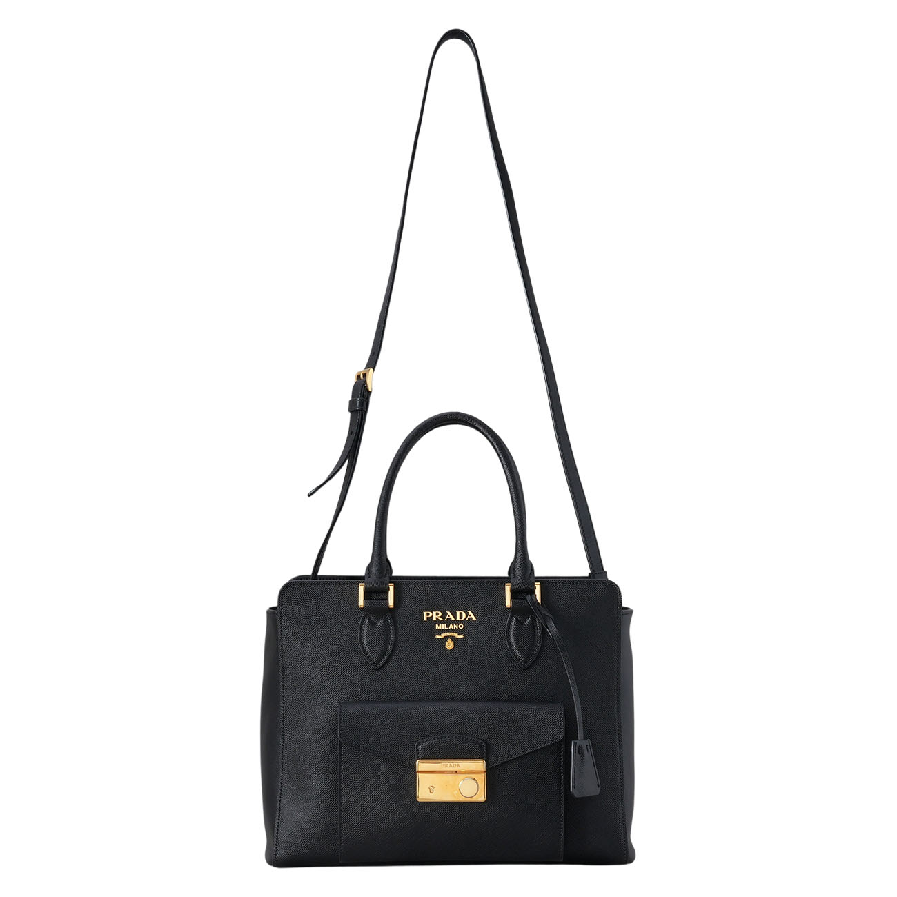 PRADA(USED)프라다 사피아노 토트겸 숄더백