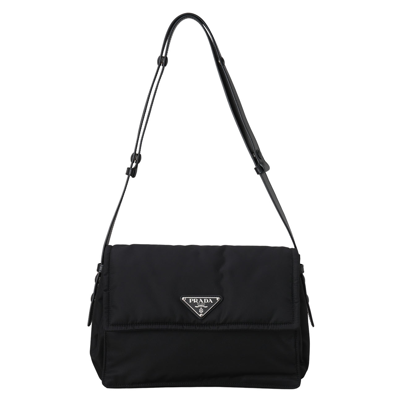 PRADA(USED)프라다 1BD255 미디엄 리나일론 패딩 숄더백