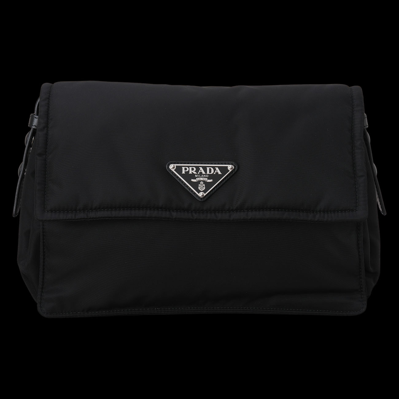 PRADA(USED)프라다 1BD255 미디엄 리나일론 패딩 숄더백