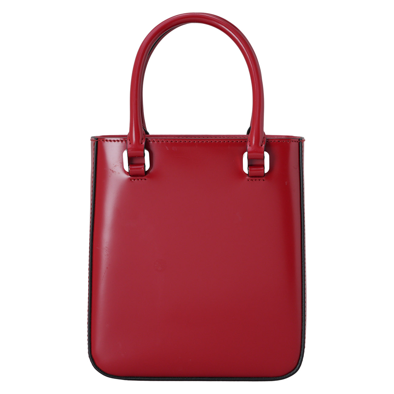 PRADA(USED)프라다 1BA331 스몰 브러쉬드 레더 토트백