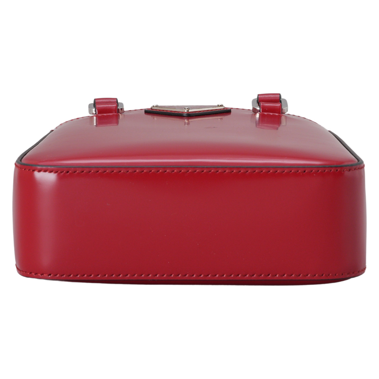 PRADA(USED)프라다 1BA331 스몰 브러쉬드 레더 토트백