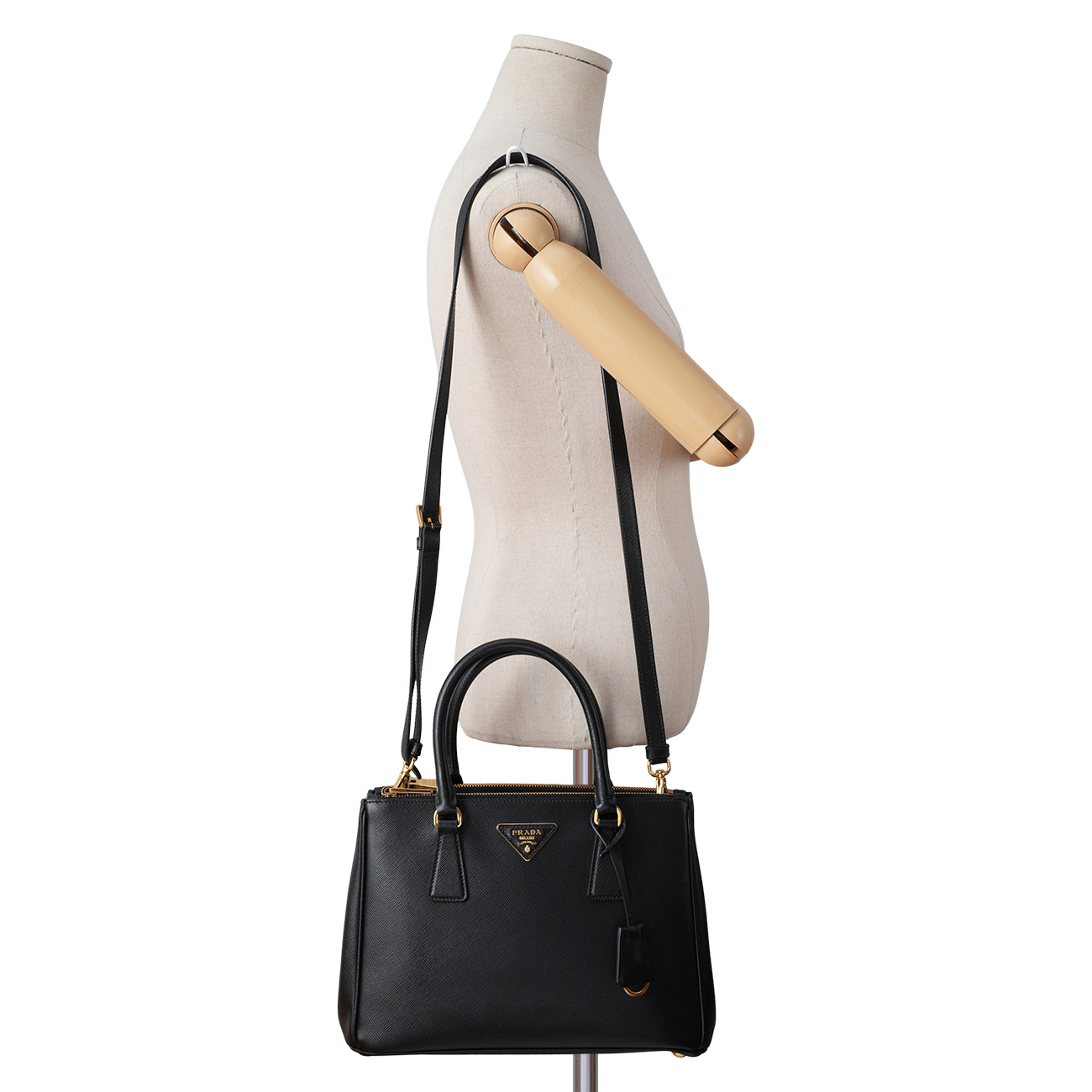 PRADA(USED)프라다 1BA863 사피아노 겔러리아 토트겸 숄더백