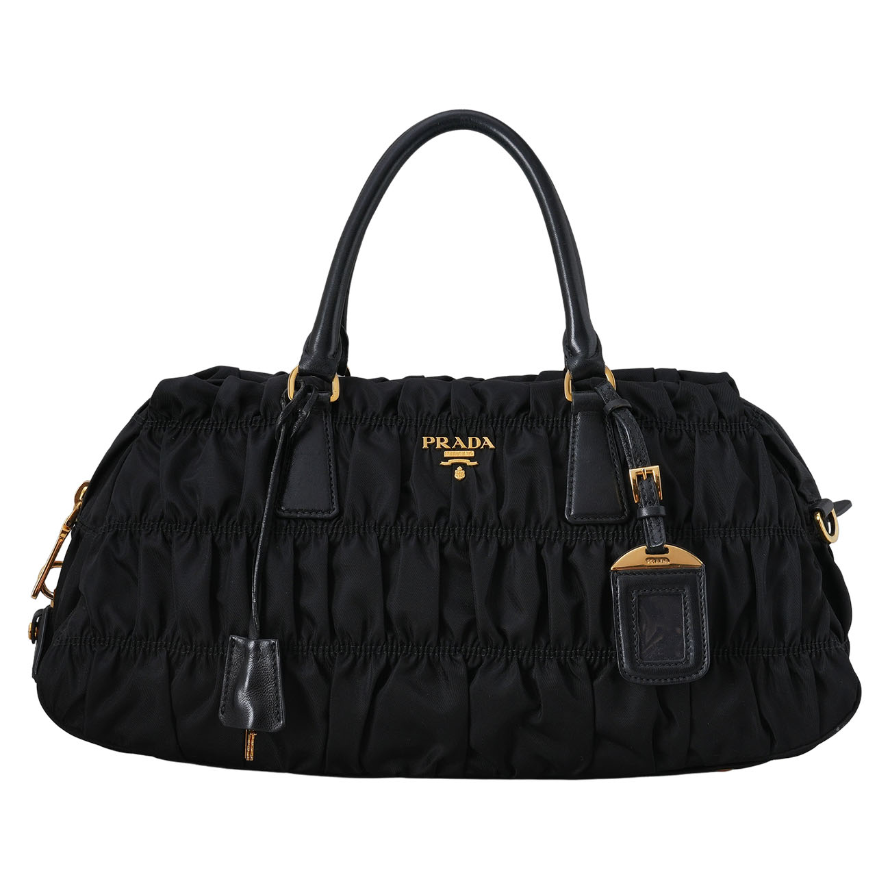 PRADA(USED)프라다 고프레 토트백