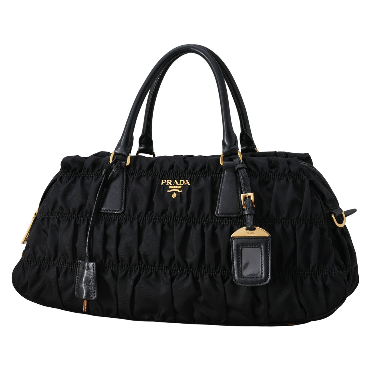 PRADA(USED)프라다 고프레 토트백