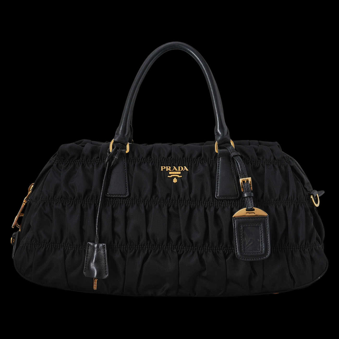 PRADA(USED)프라다 고프레 토트백