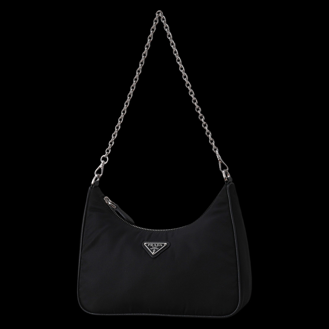 PRADA(USED)프라다 1BH204 리나일론 호보백