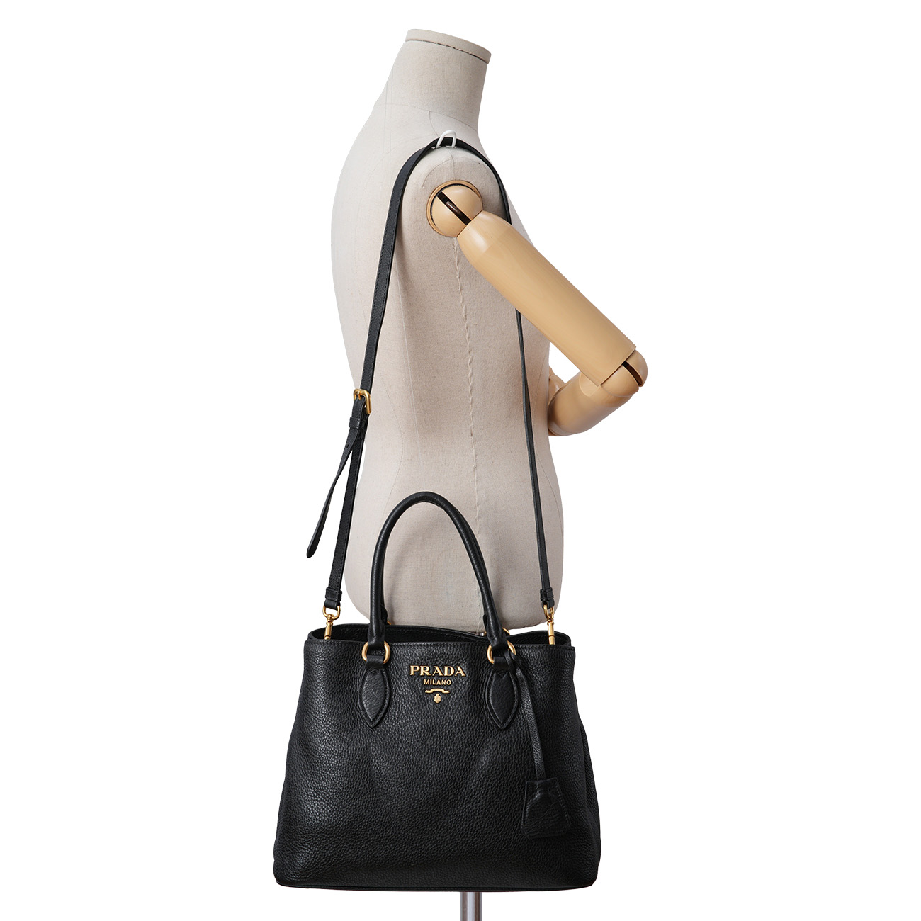 PRADA(USED)프라다 1BA058 비텔로 피닉스 토트백