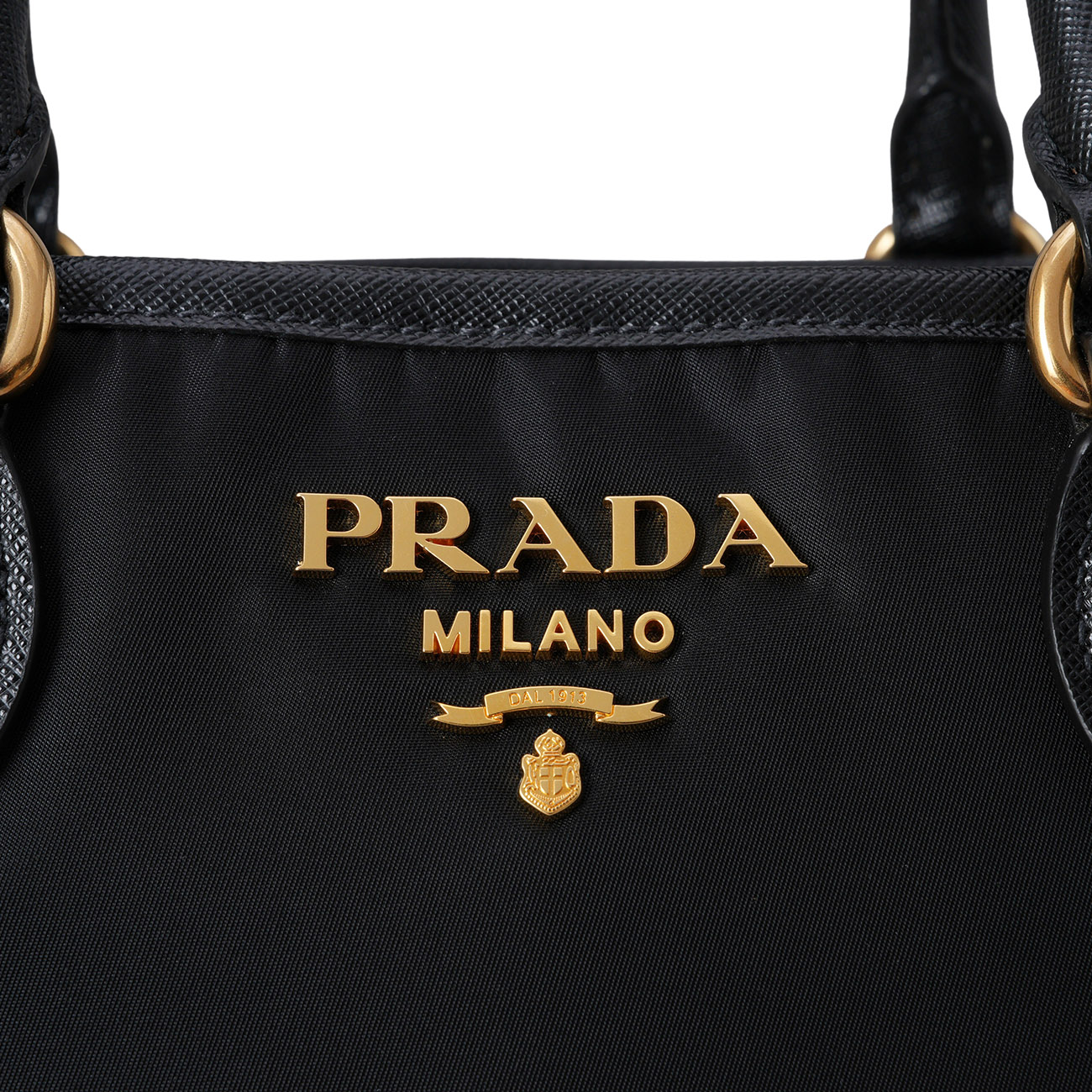 PRADA(USED)프라다 1BA173 레더 나파 고프레 숄더백
