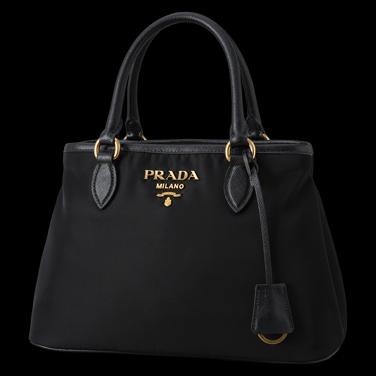 PRADA(USED)프라다 1BA173 레더 나파 고프레 숄더백