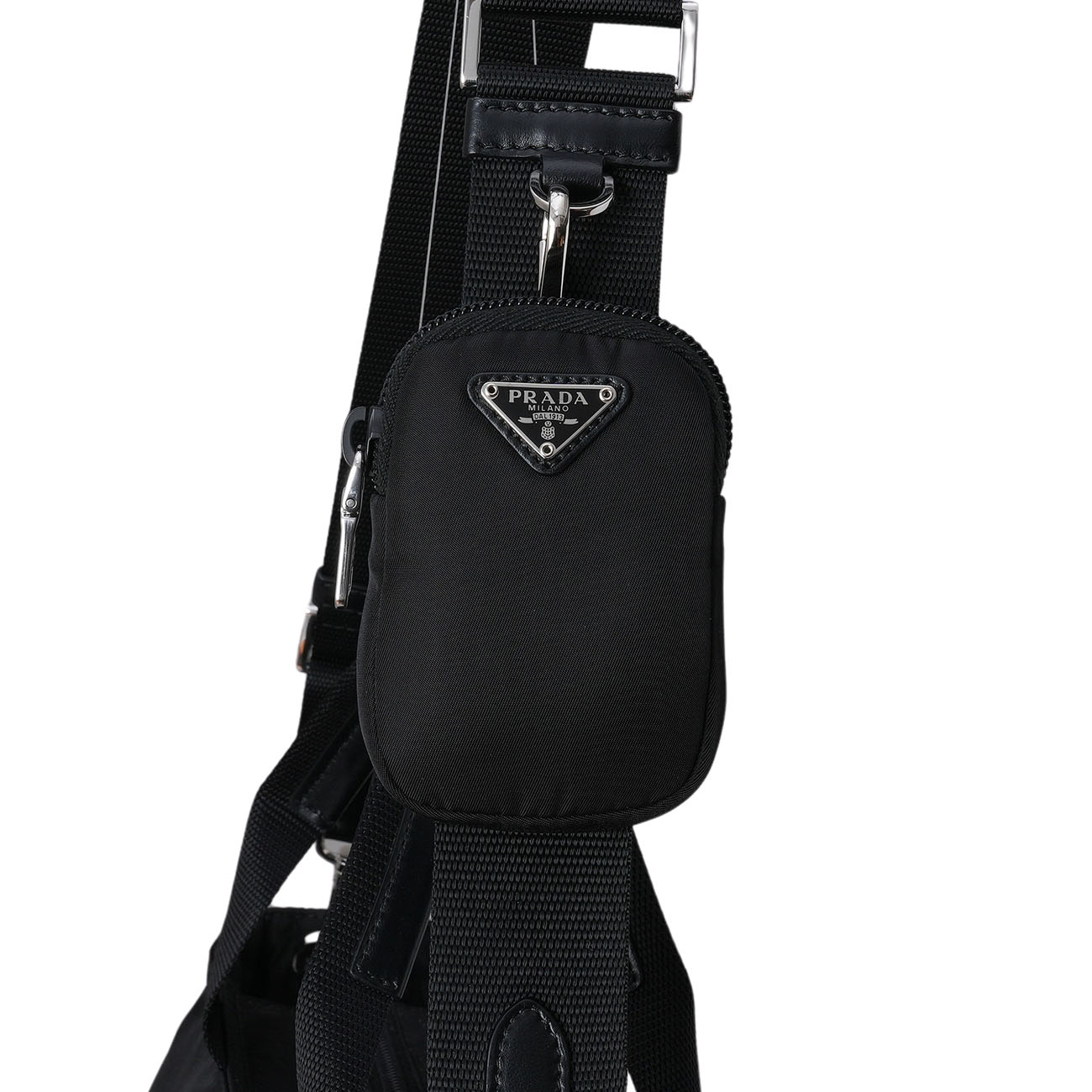 PRADA(USED)프라다 1BG354 나일론 벨라 토트백