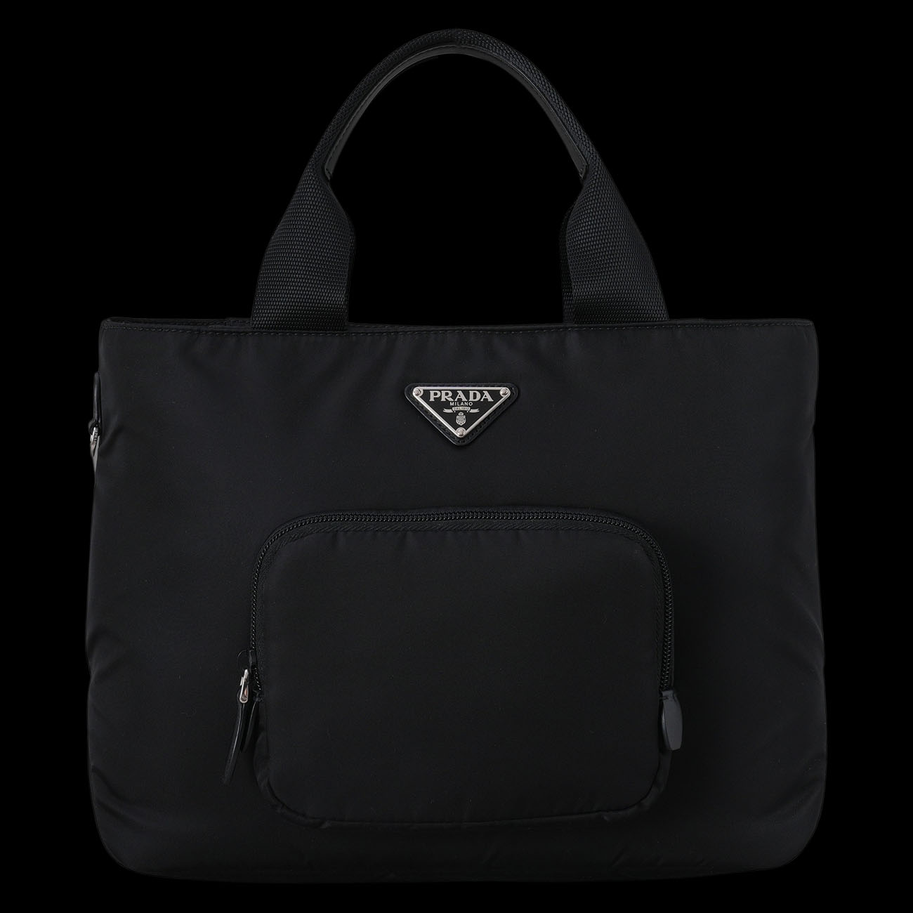 PRADA(USED)프라다 1BG354 나일론 벨라 토트백