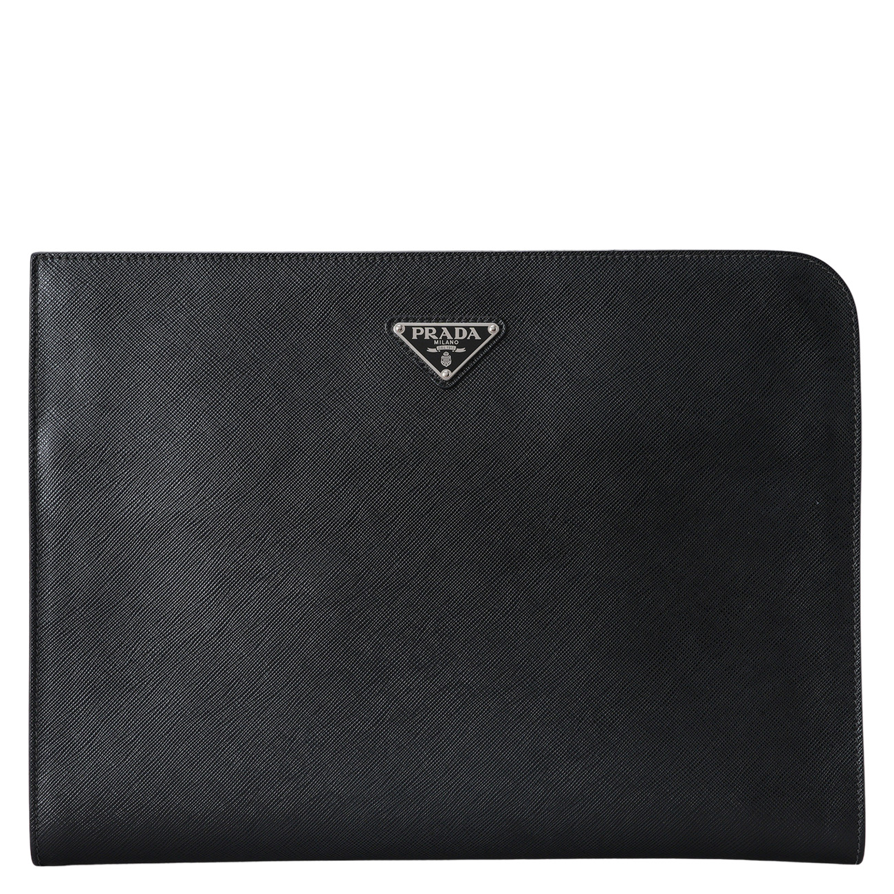 PRADA(USED)프라다 2VN003 사피아노 트라이앵글 클러치