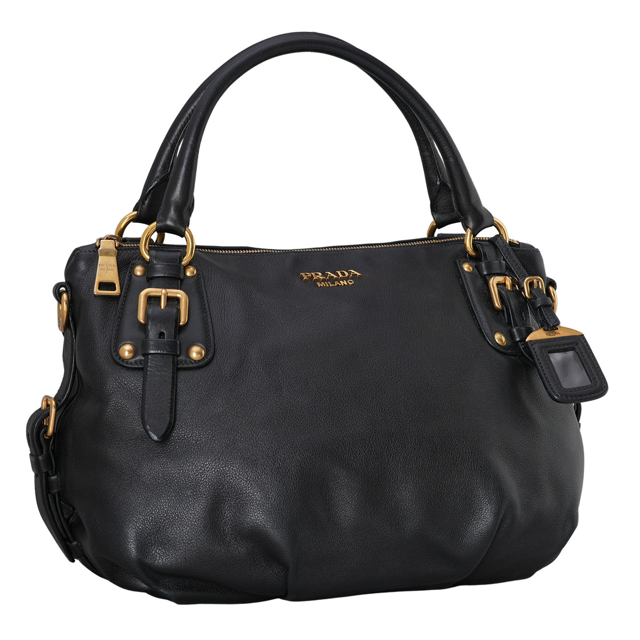PRADA(USED)프라다 BR4281 소프트 카프 토트백