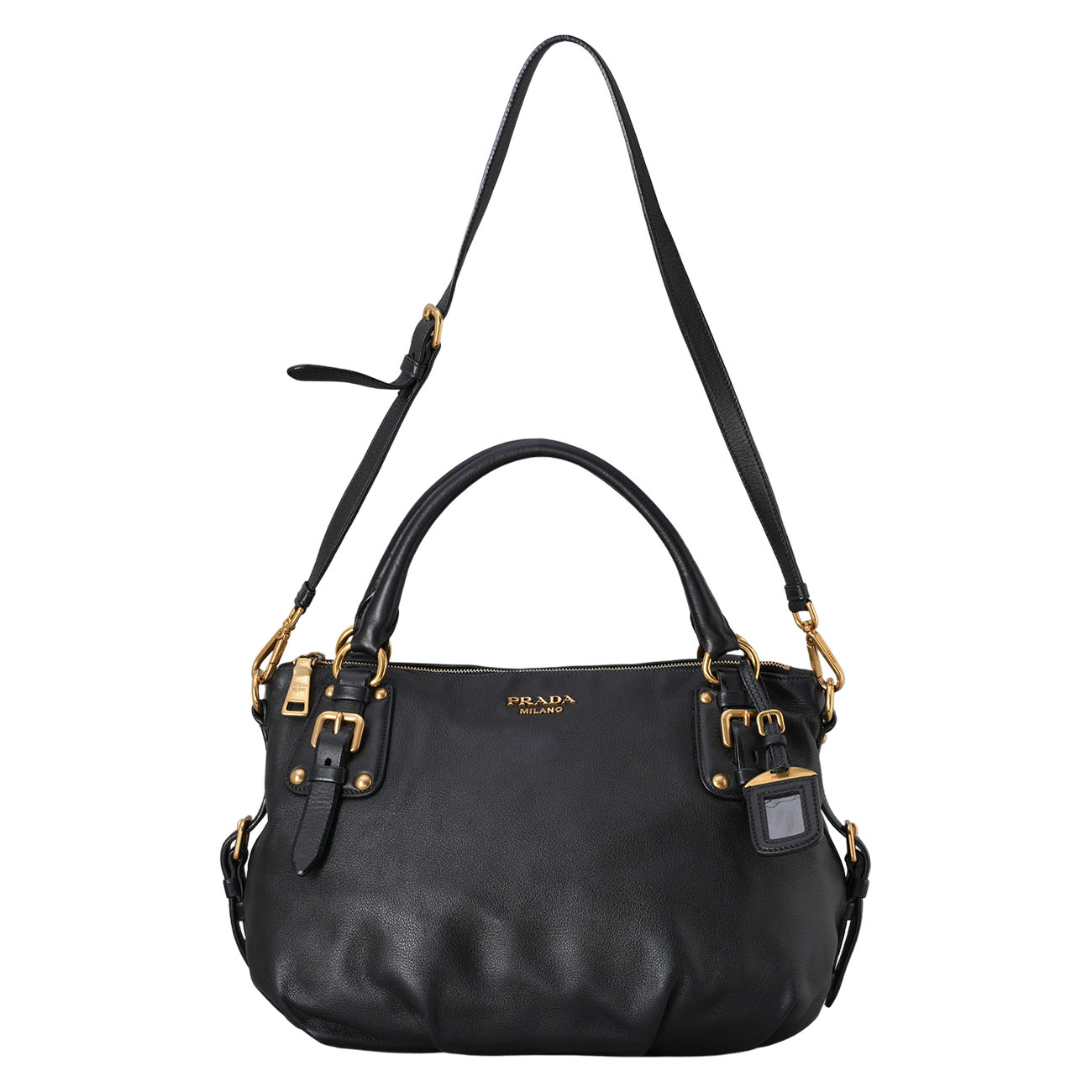 PRADA(USED)프라다 BR4281 소프트 카프 토트백