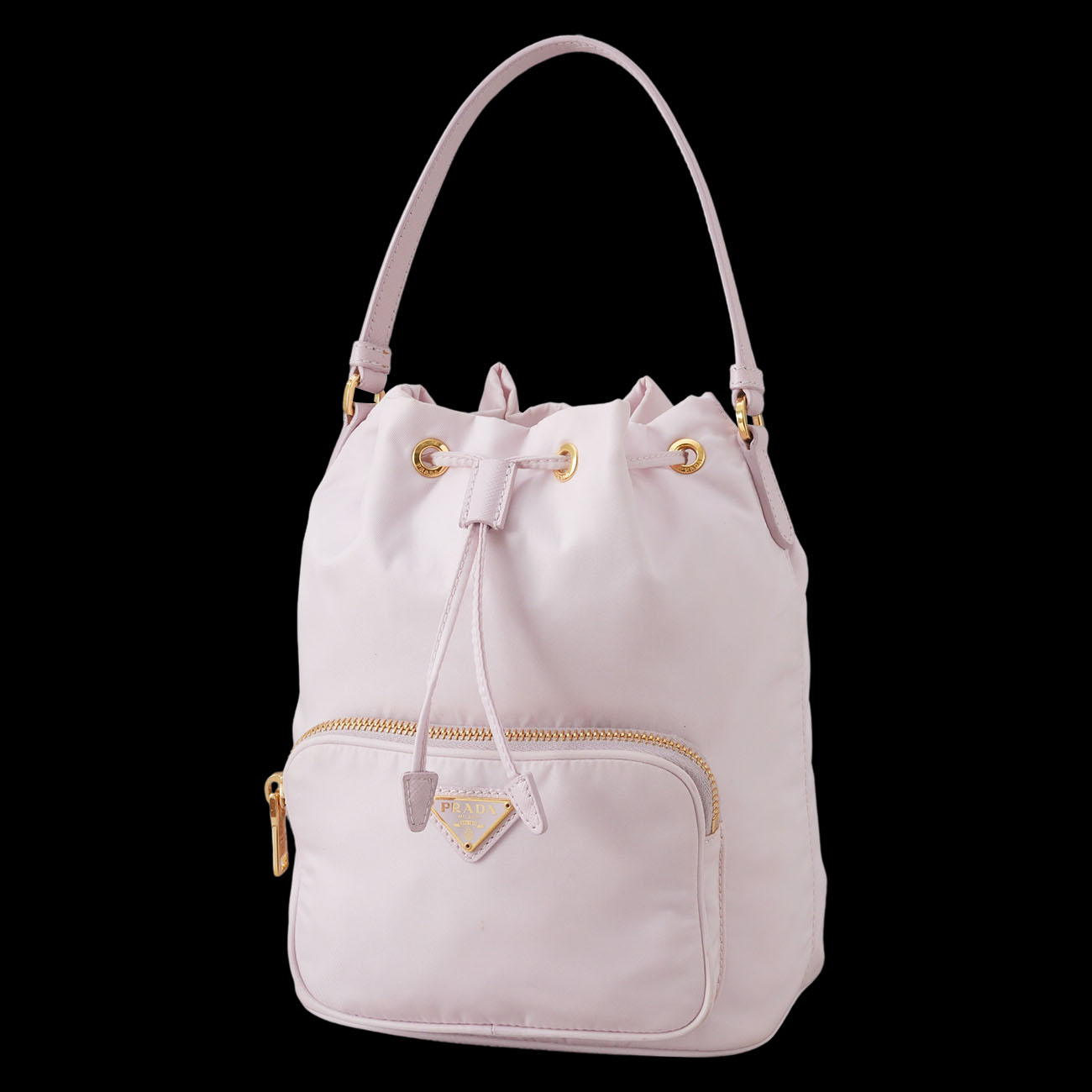 PRADA(USED)프라다 리나일론 버킷백