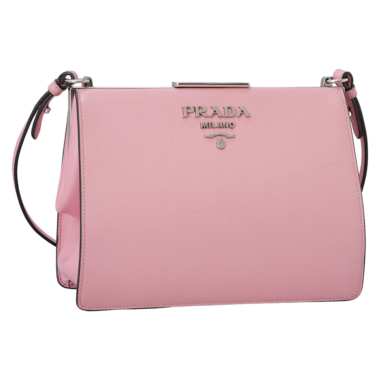 PRADA(USED)프라다 1BK046 사피아노 라이트 프레임 크로스