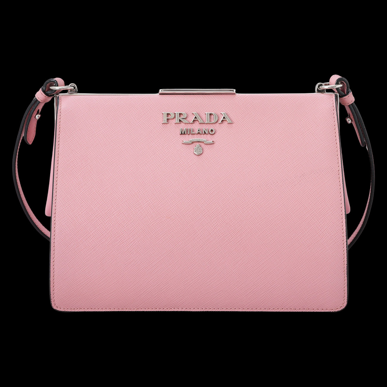 PRADA(USED)프라다 1BK046 사피아노 라이트 프레임 크로스