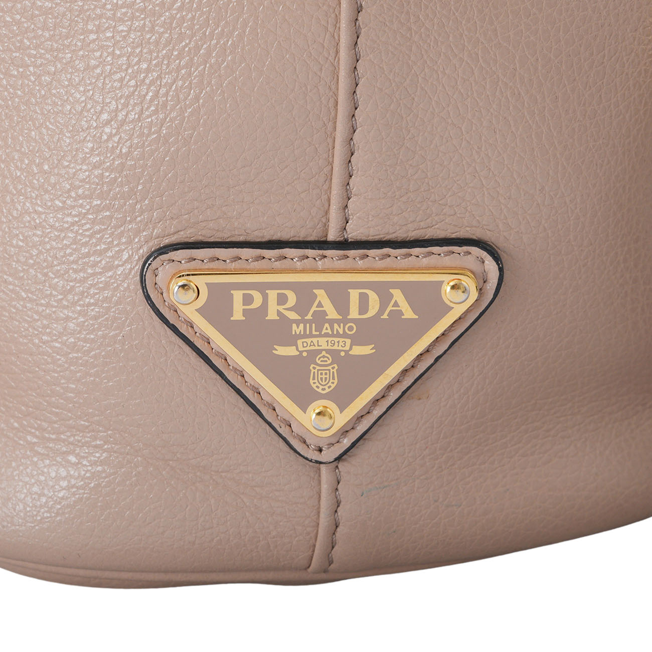 PRADA(USED)프라다 1BH038 레더 버킷백