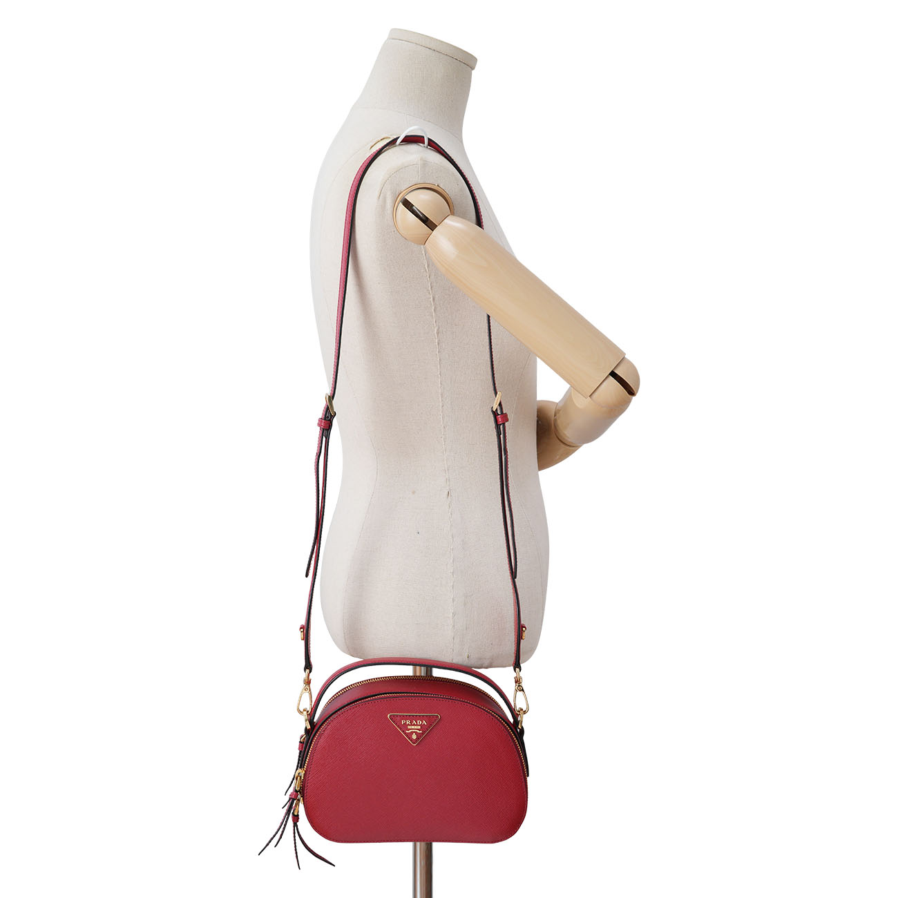 PRADA(USED)프라다 1BH123 사피아노 오데뜨 숄더백