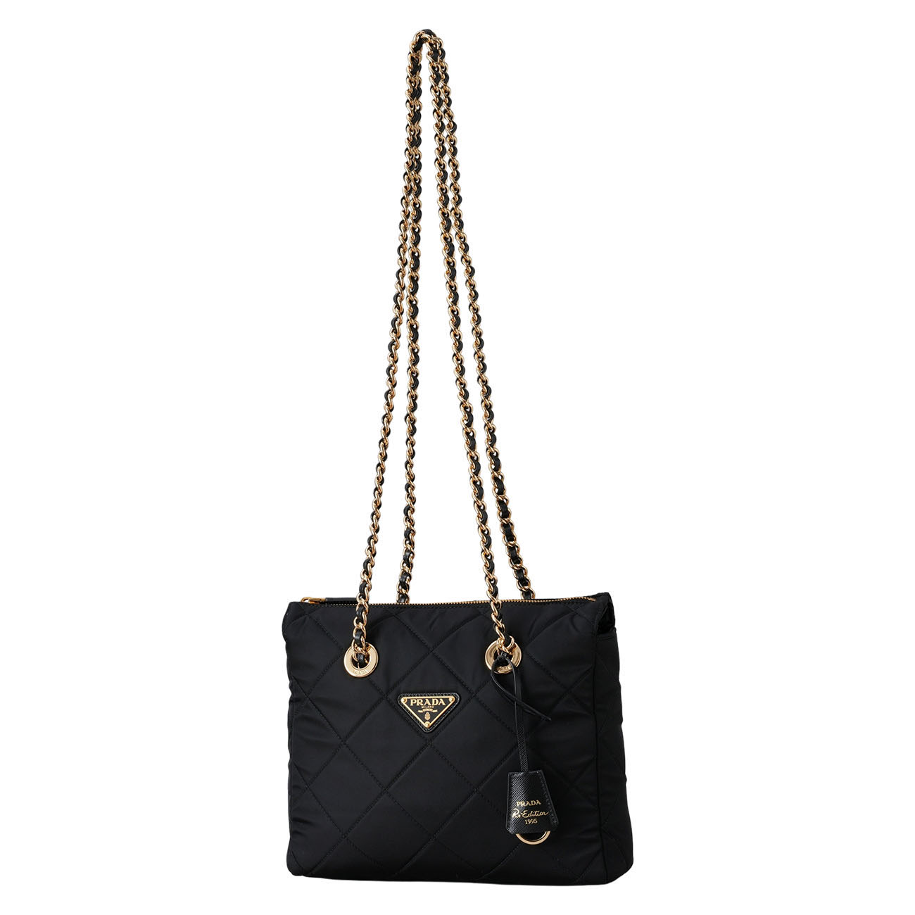 PRADA(USED)프라다 나일론 퀼팅 숄더백