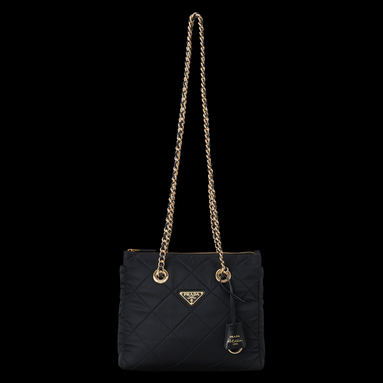 PRADA(USED)프라다 나일론 퀼팅 숄더백