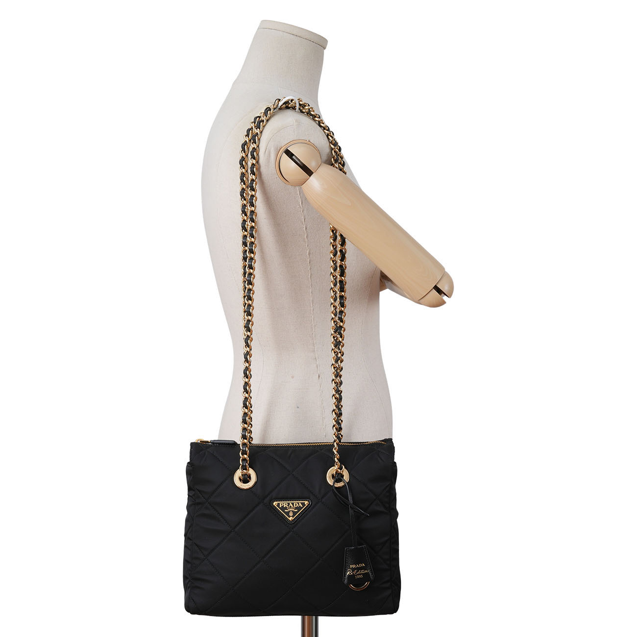 PRADA(USED)프라다 나일론 퀼팅 숄더백
