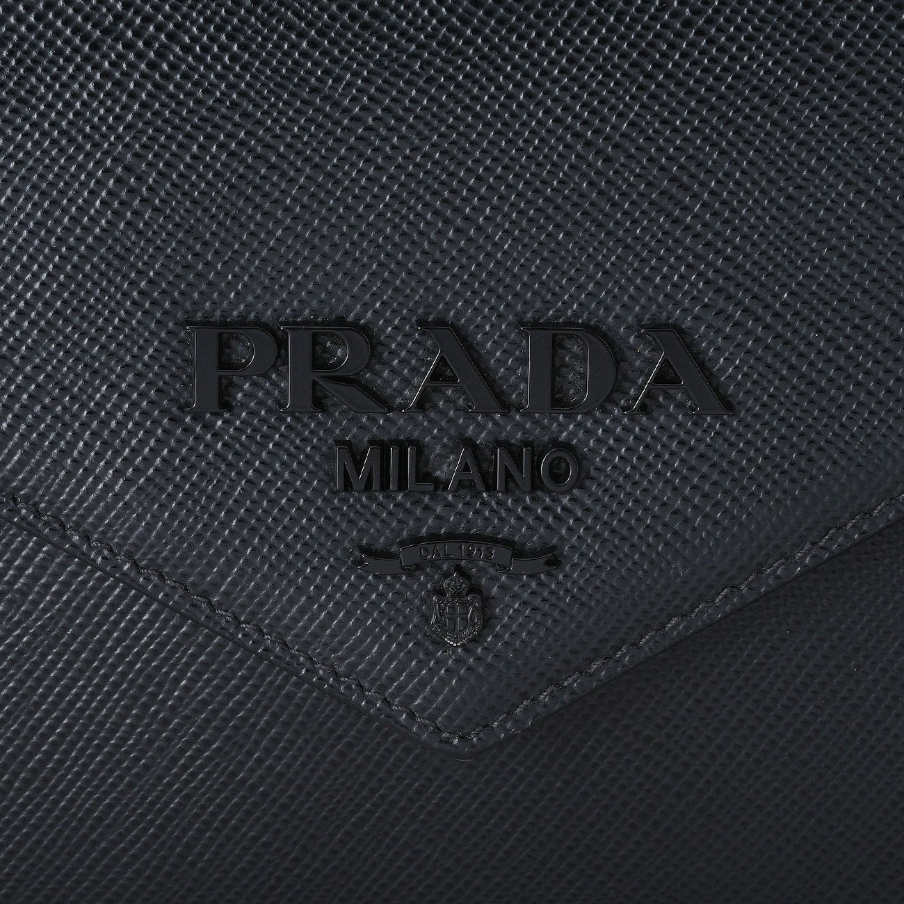 PRADA(USED)프라다 1BD317 모노크롬 사피아노 숄더백