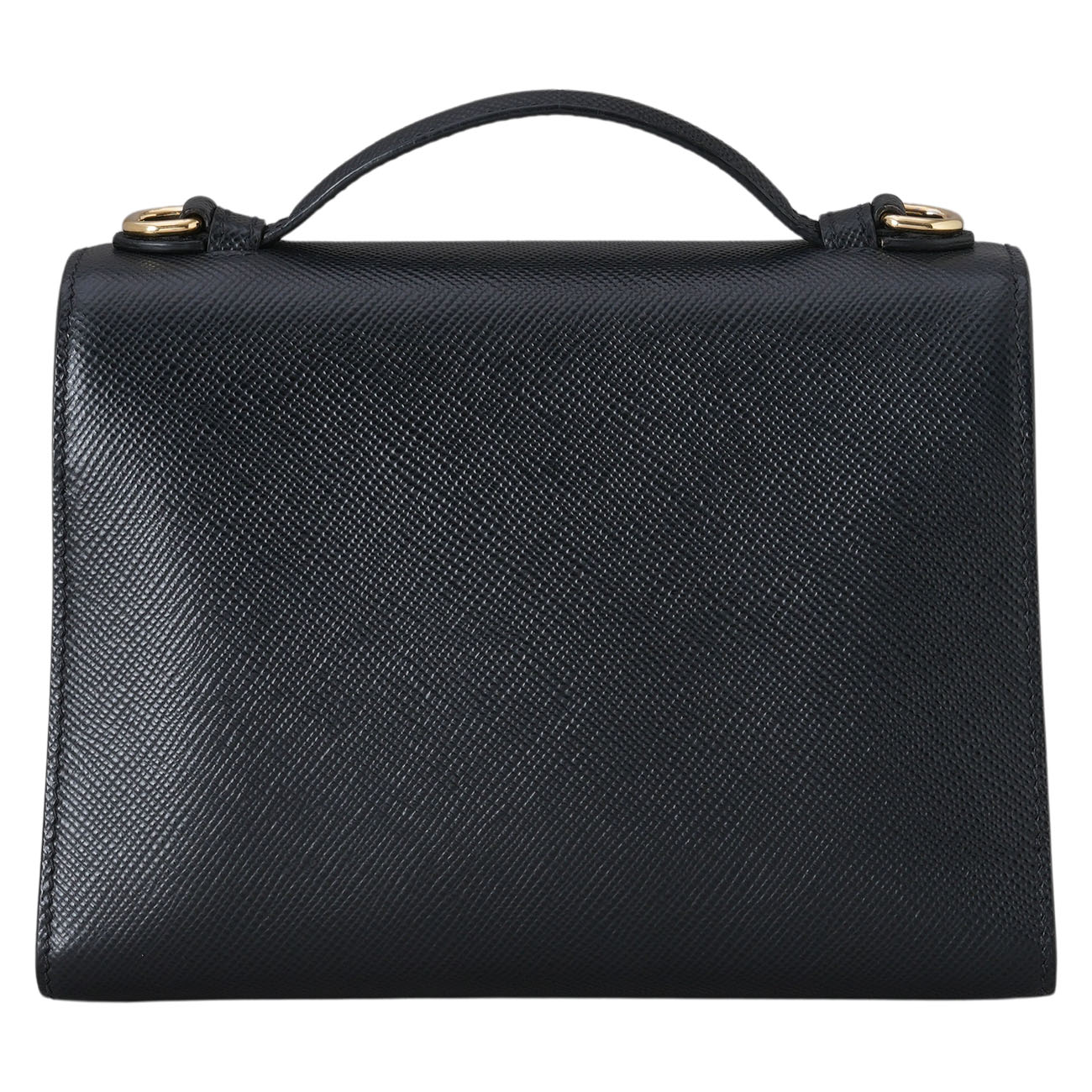 PRADA(USED)프라다 1BD317 모노크롬 사피아노 숄더백