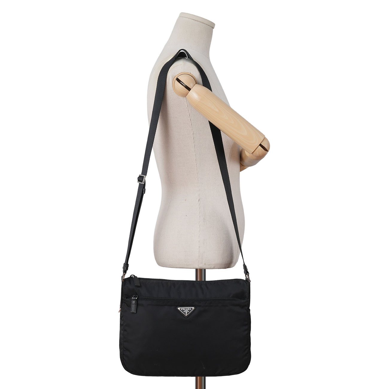 PRADA(USED)프라다 1BC421 나일론 크로스백